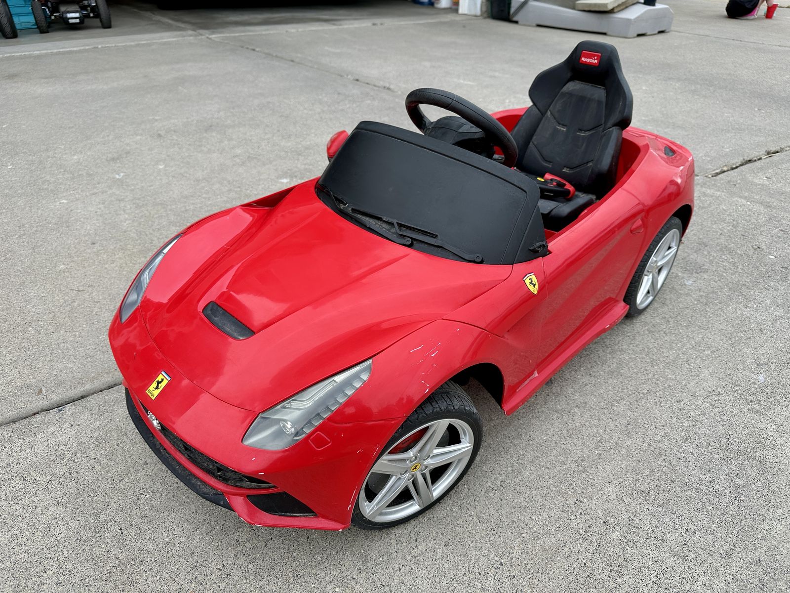 Rastar Ferrari F12 Kids Ride On