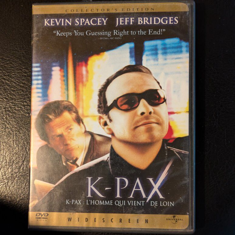 K-Pax DVD collector's edition Kevin Spacey