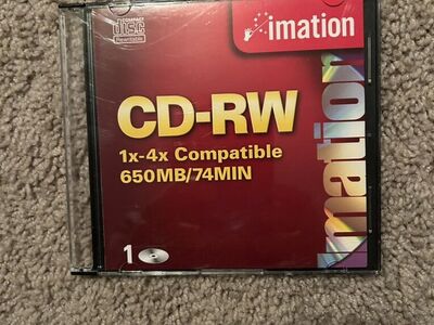 Nlank CD-RW 1x-4x Compatible 650MB 74min