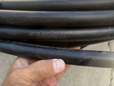 ADS Polyflex 4710 3/4" IPS SDR 11 100 PSI Polyethylene Pipe Coil. New never used!! Approximately 70 feet