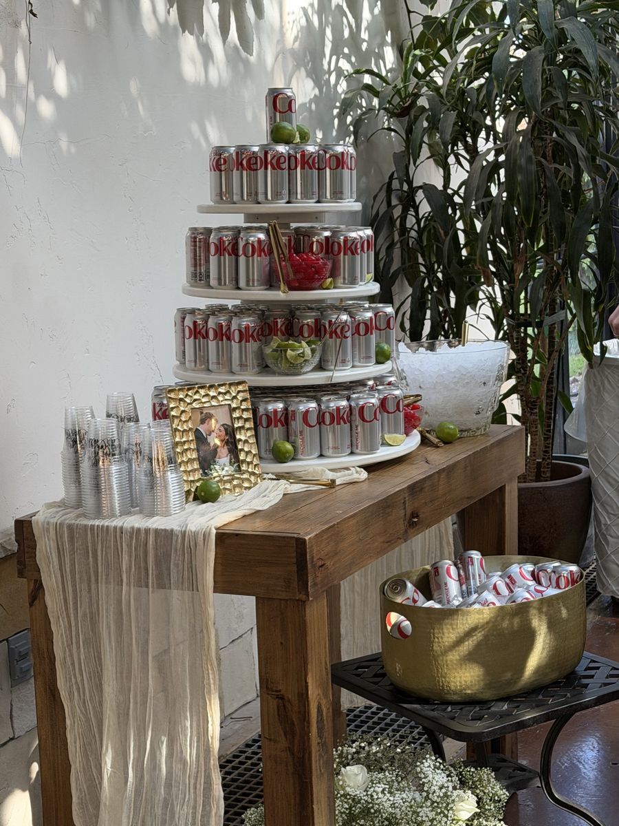 Sturdy Soda Station Decor 4 Tier / Soda Stand only