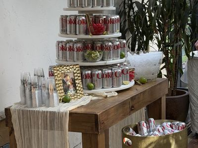 Sturdy Soda Station Decor 4 Tier / Soda Stand only