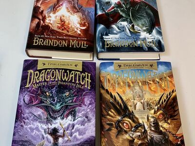 Dragonwatch Hardcover Books wDust Jackets