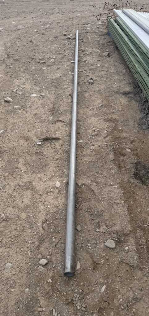 Stainless Steel Pipe 2-3/8” OD 1/8” Wall 20'