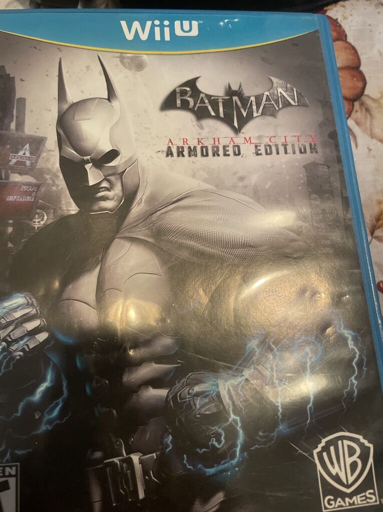 Wiiu Batman Armored Edition