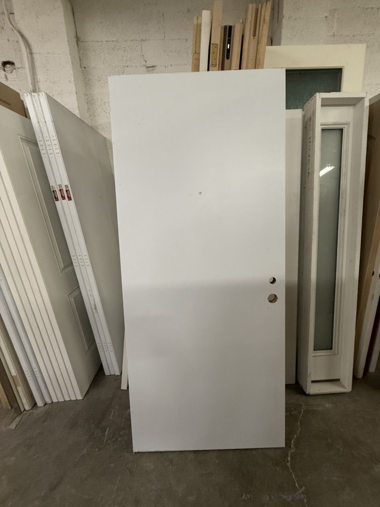 36 X 83 Flat Exterior Commercial Fire Doors