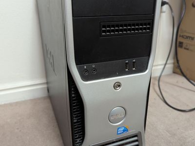Dell Precision T3500 with Intel Xeon processor, 500GB, graphics card