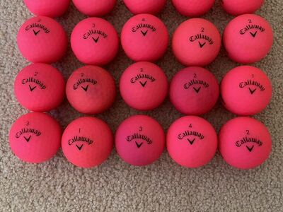20 PInk Callaway SuperSoft Like New for $16