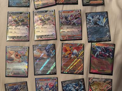 Mega EX And EX Rare Cards