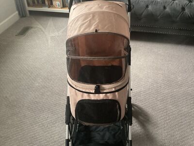 Pet Stroller 55lb Capacity