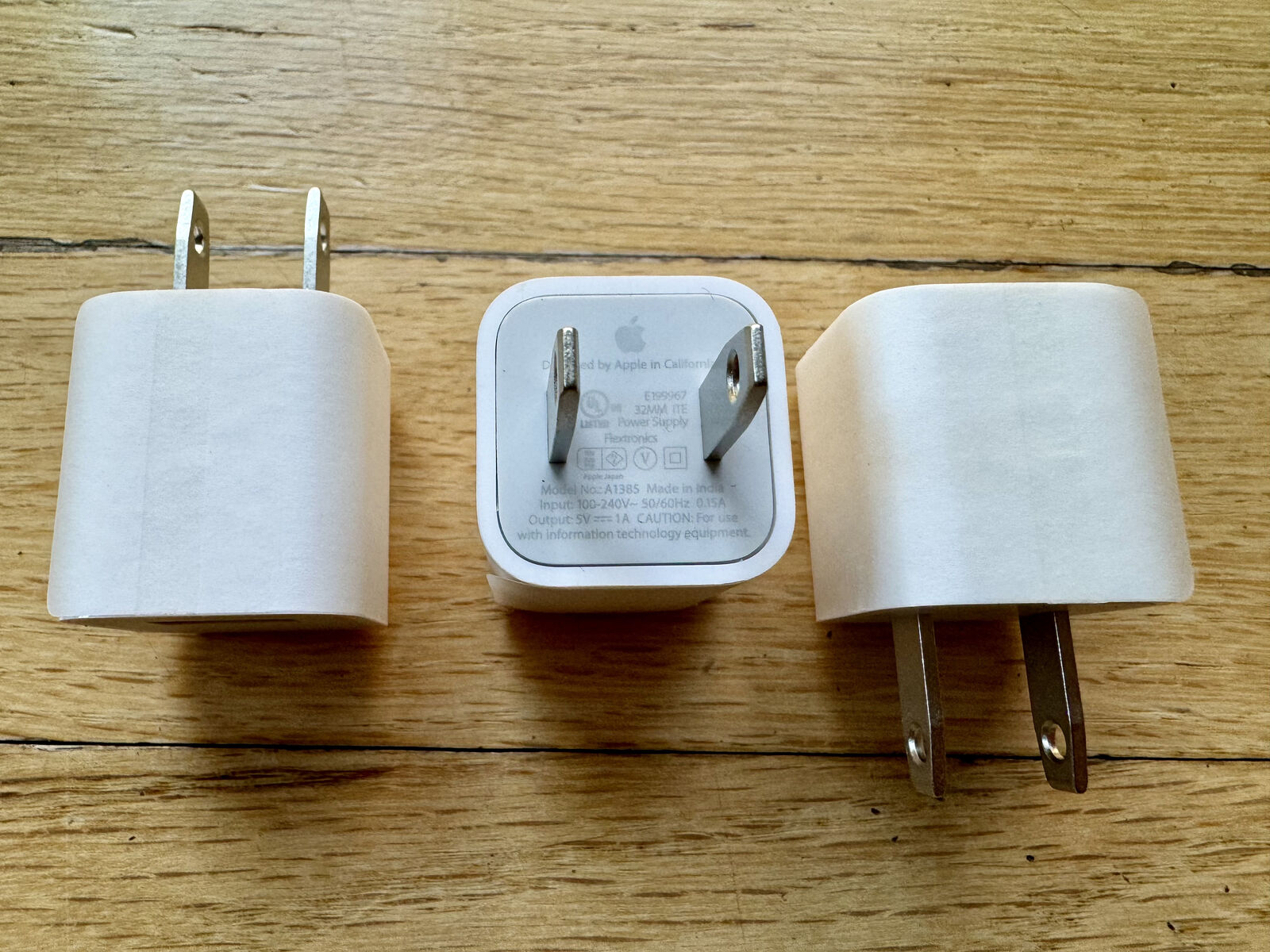 NEW Original Apple USB-A 5V Charging Block/Power Adapter - Model A1385 - $5 each
