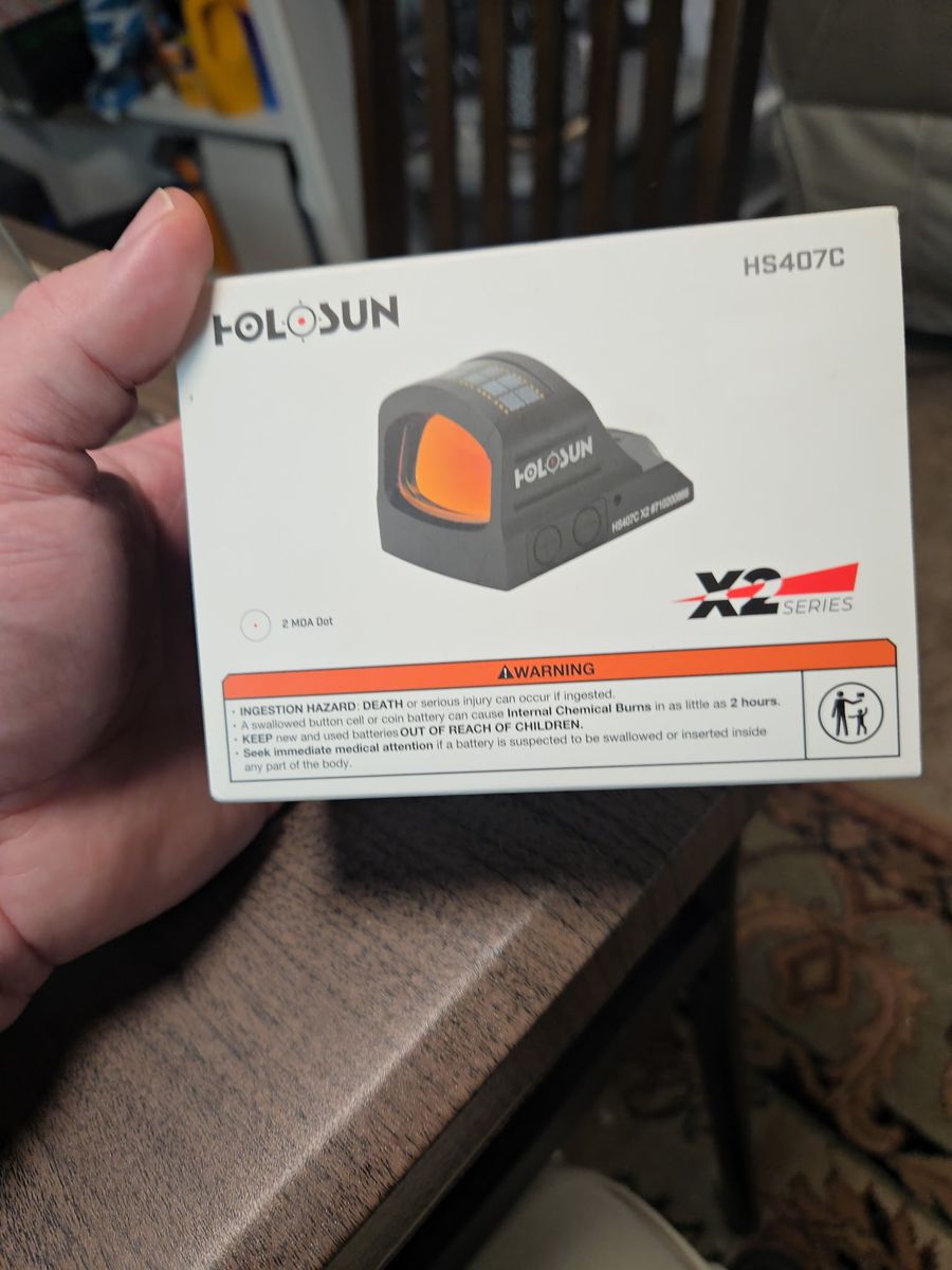 Holosun HE407C Open Reflex Pistol Sight