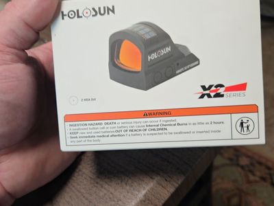 Holosun HE407C Open Reflex Pistol Sight