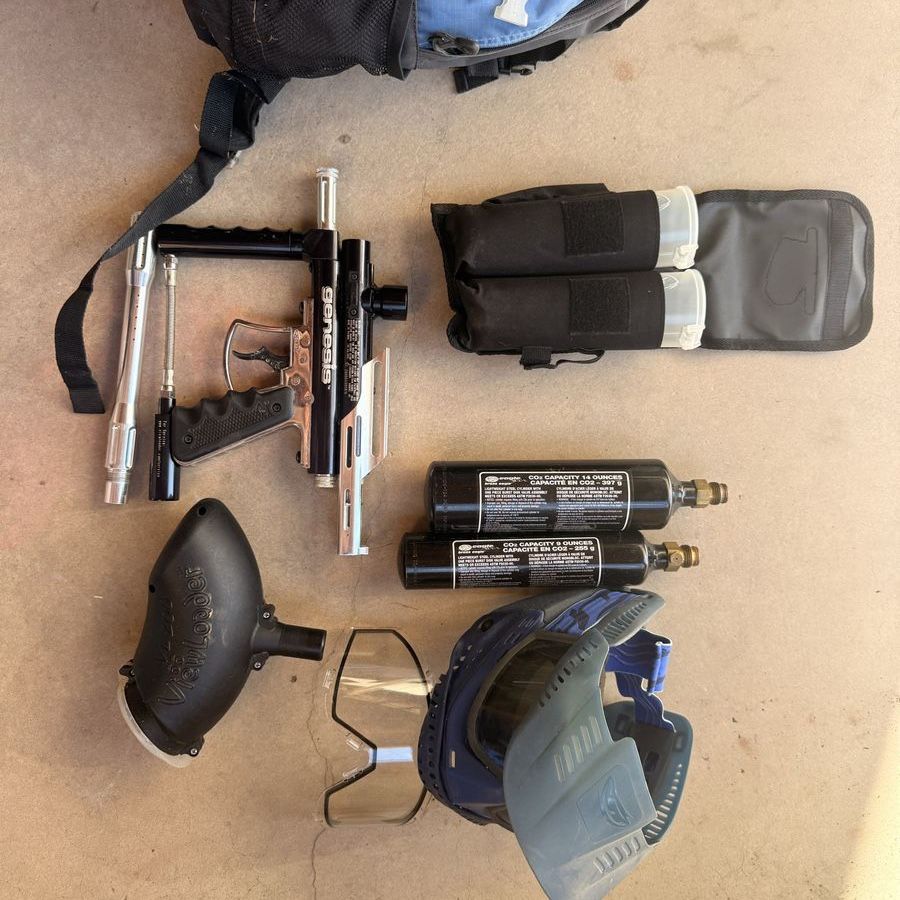 Brass Eagle Genesis Paintball Gear Bundle