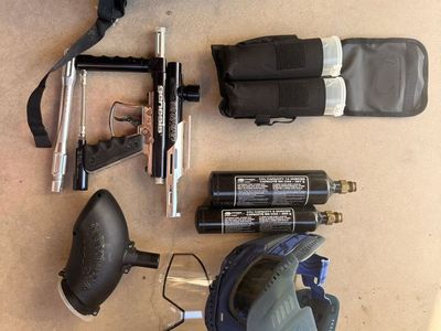 Brass Eagle Genesis Paintball Gear Bundle