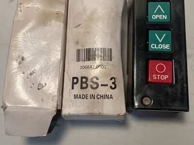 2 PBS-3 Three Button Station $30 For Both