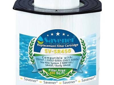 Swimming Pool Filter Cartridge, 450 Sq. Ft S8M150 System 3 Inner and Outer Cartridge, Replacement