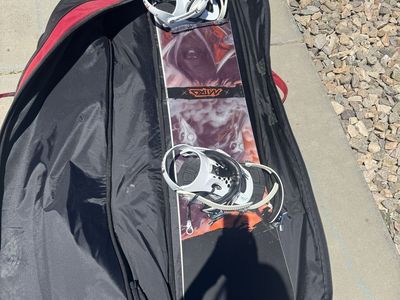 Nitro all around snowboard with bag