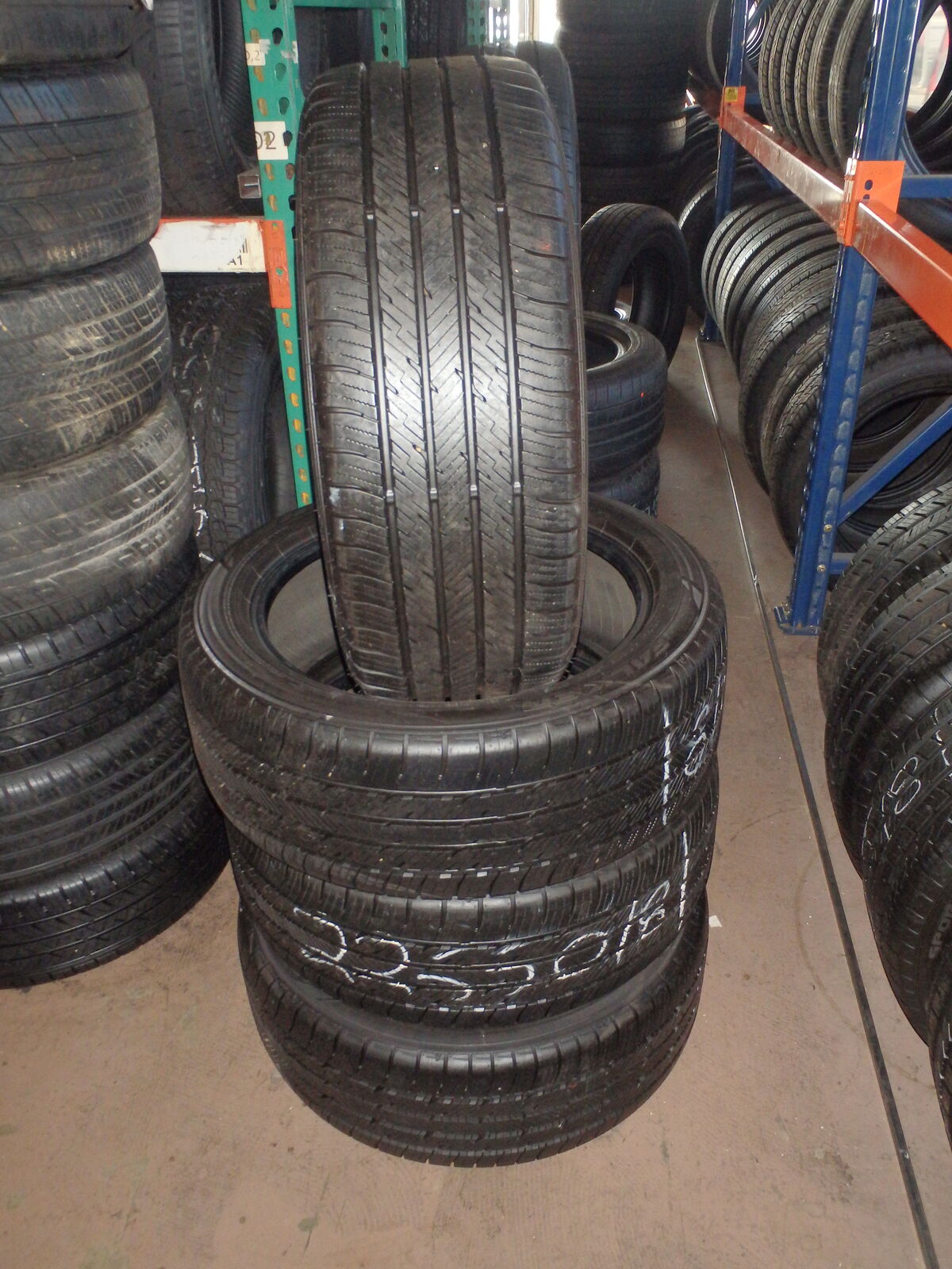 225/50R18 FALKEN PRO G5 TOURING A/S SET OF USED TIRES
