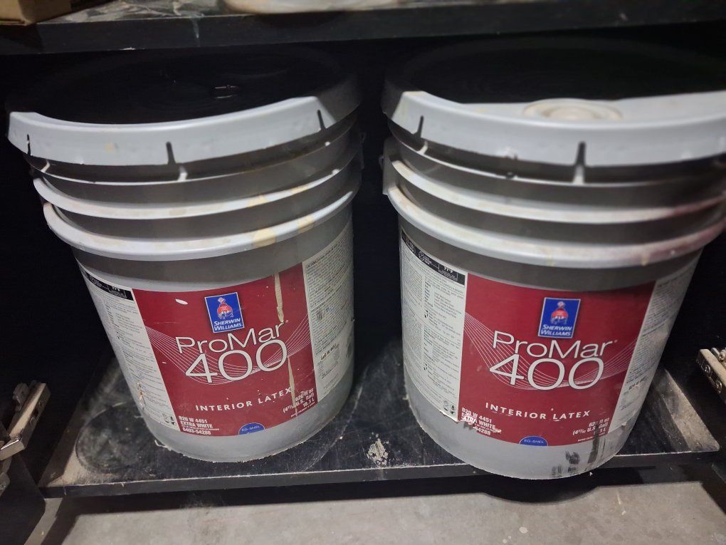 Sherwin Williams ProMar 400 Interior Latex Paint - 2x 5-Gallon Buckets - neutral beige