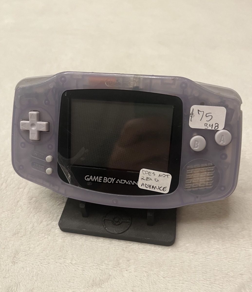 GameBoy Advance - Clear Glacier
