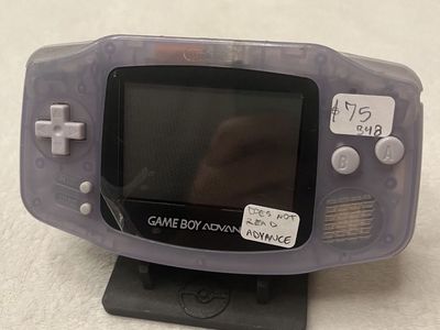 GameBoy Advance - Clear Glacier