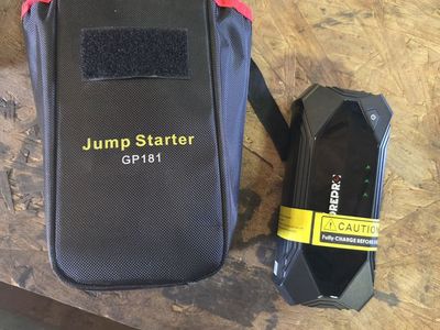 Battery pack jump box