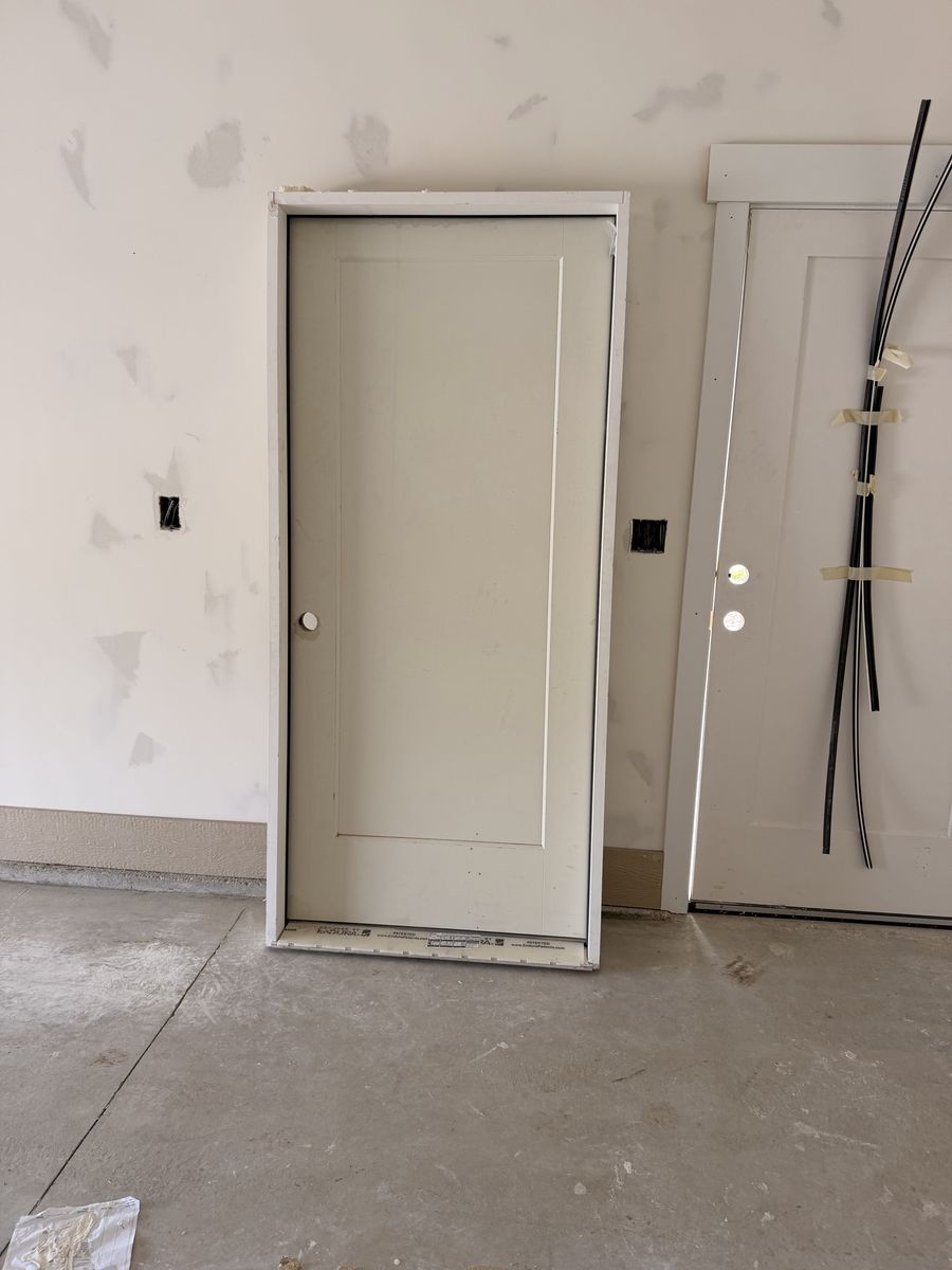 3-0, 6-8 exterior fire door for 2x4 wall