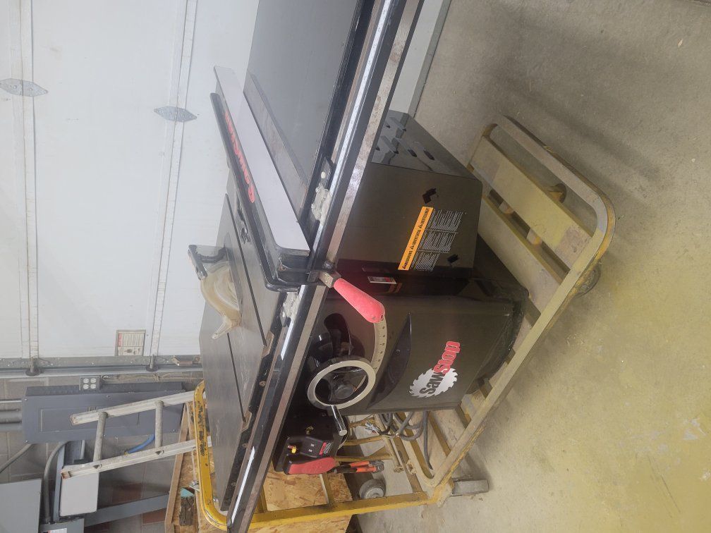5 HP SawStop Table Saw