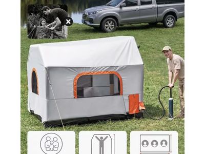 Inflatable pickup truck tent new in box
