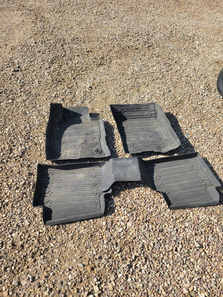 WeatherTech Custom Fit All-Weather Floor Mats for Ford Maverick- Black, 4-Piece Set