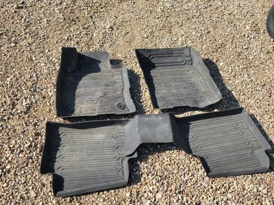 WeatherTech Custom Fit All-Weather Floor Mats for Ford Maverick- Black, 4-Piece Set