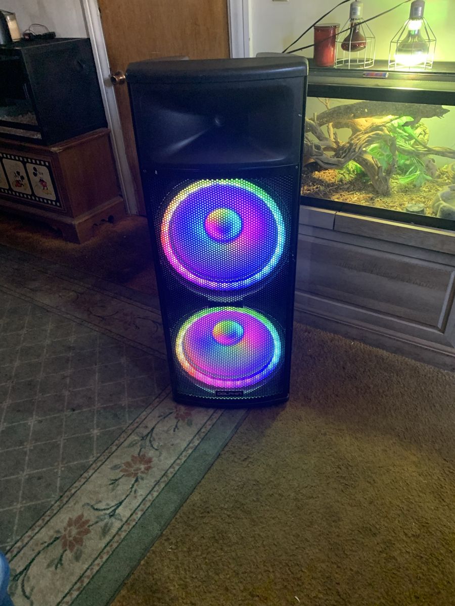 Dolphin Elite 280 Portable Party Speaker with LED Lights - Used