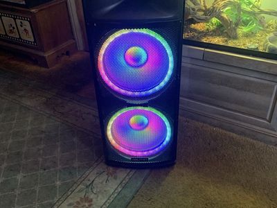 Dolphin Elite 280 Portable Party Speaker with LED Lights - Used