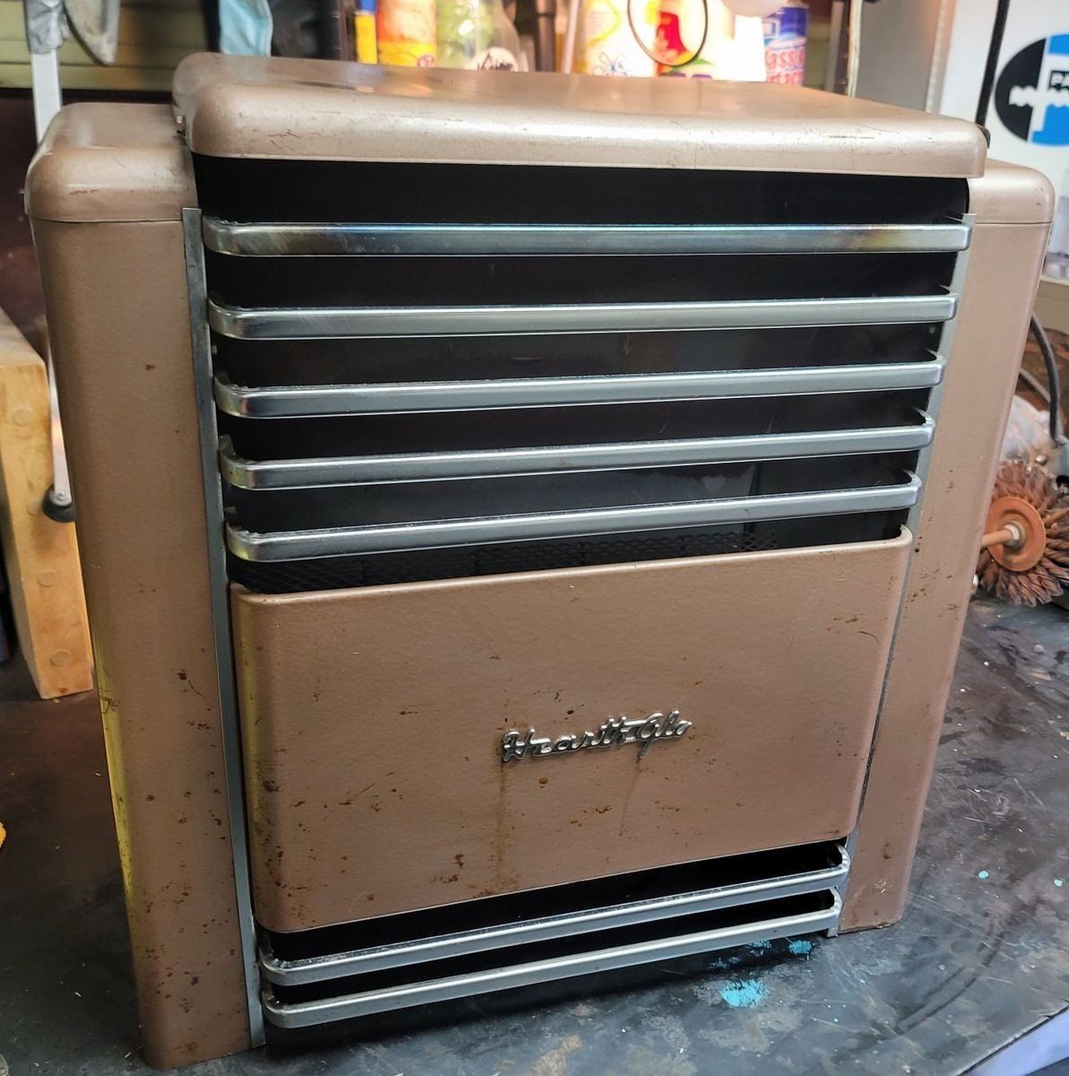 Hearthglow Art Deco heater vent free