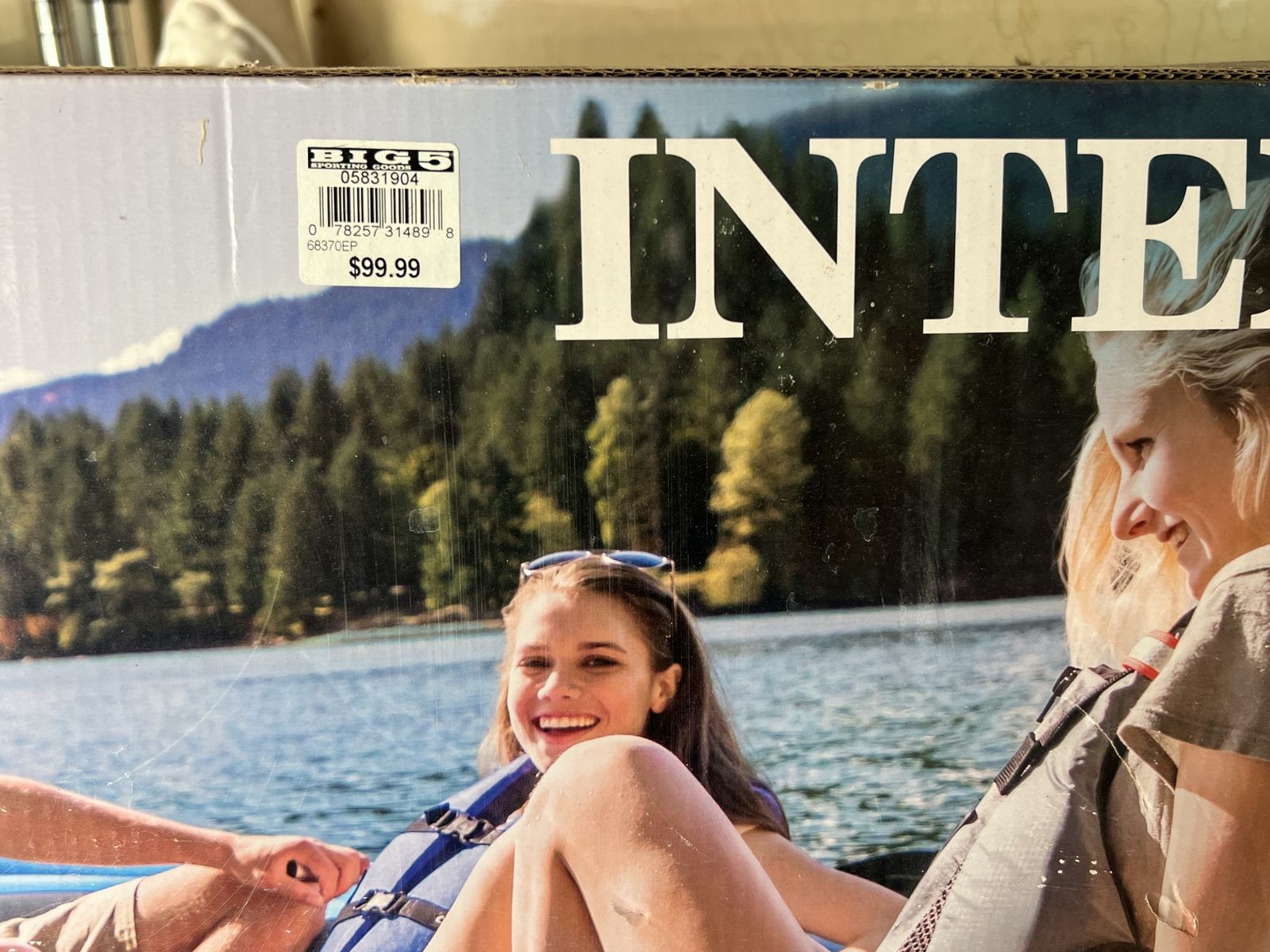 Intex 3 Person Raft in box