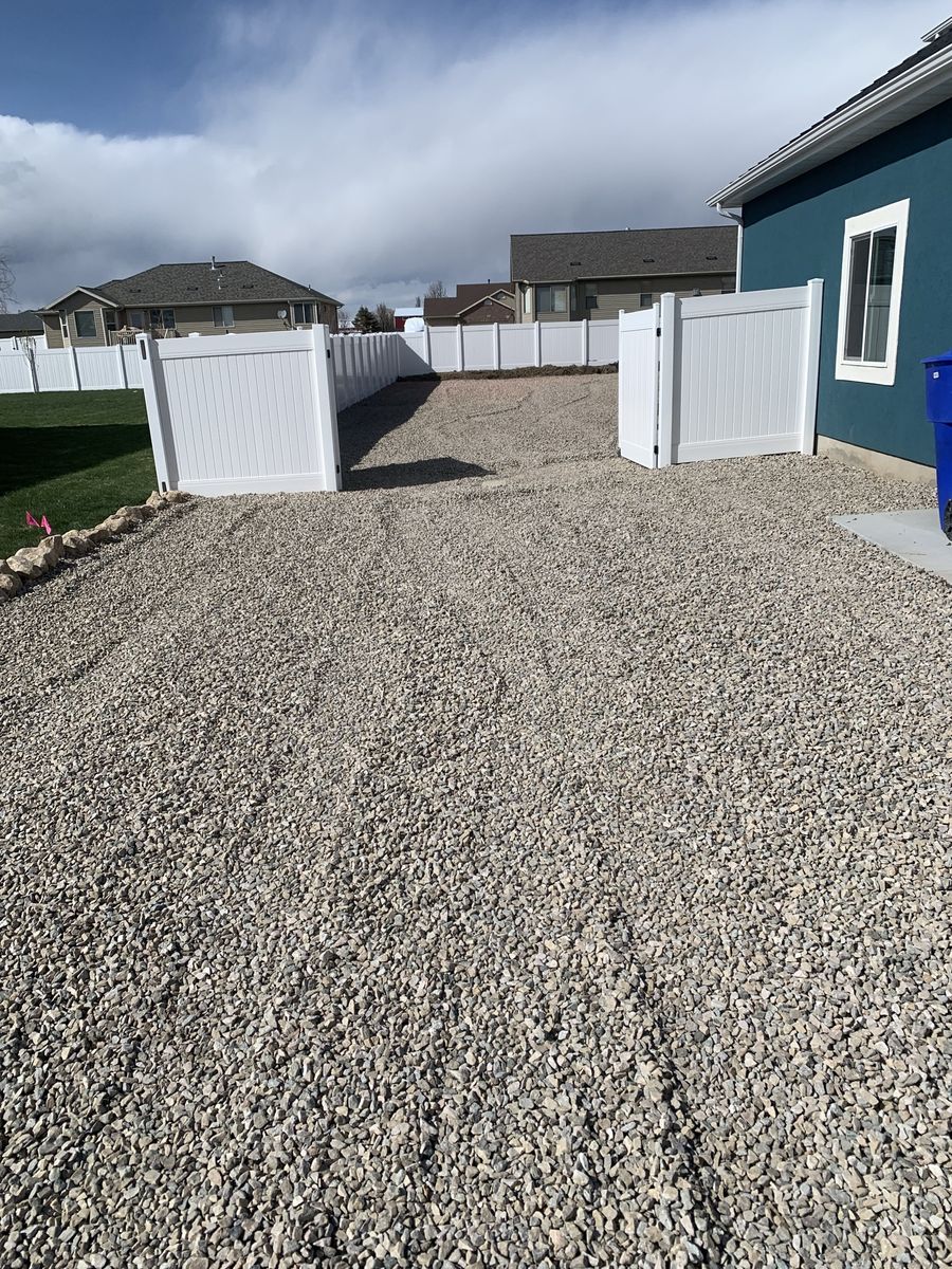 Park Strip, RV Parking Grading And Gravel