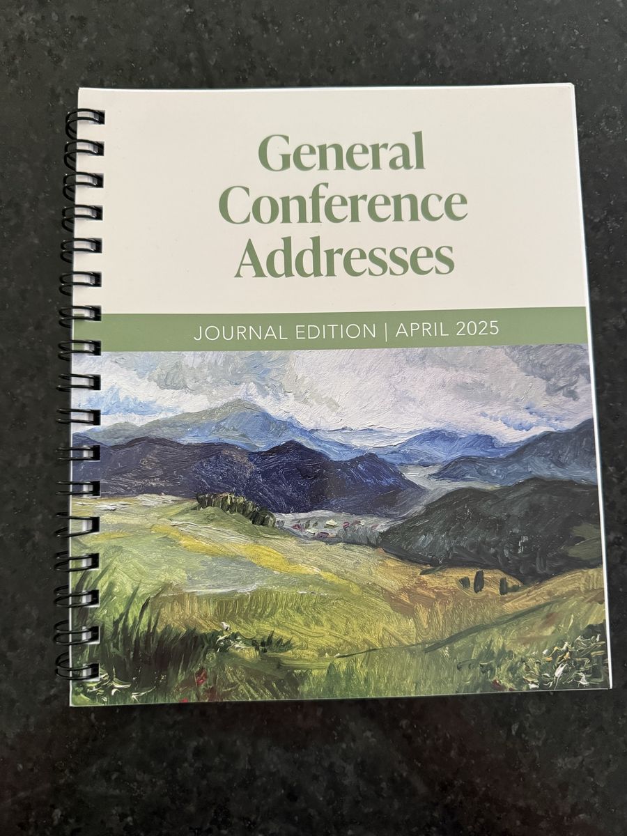 New LDS General Conference Addresses Journal Edition April 2025