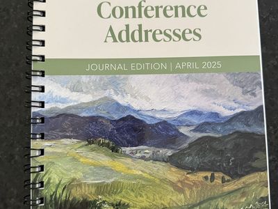 New LDS General Conference Addresses Journal Edition April 2025
