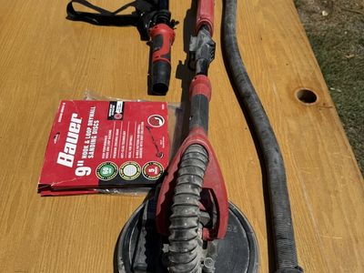 Bauer Drywall Sander 9” with accessories