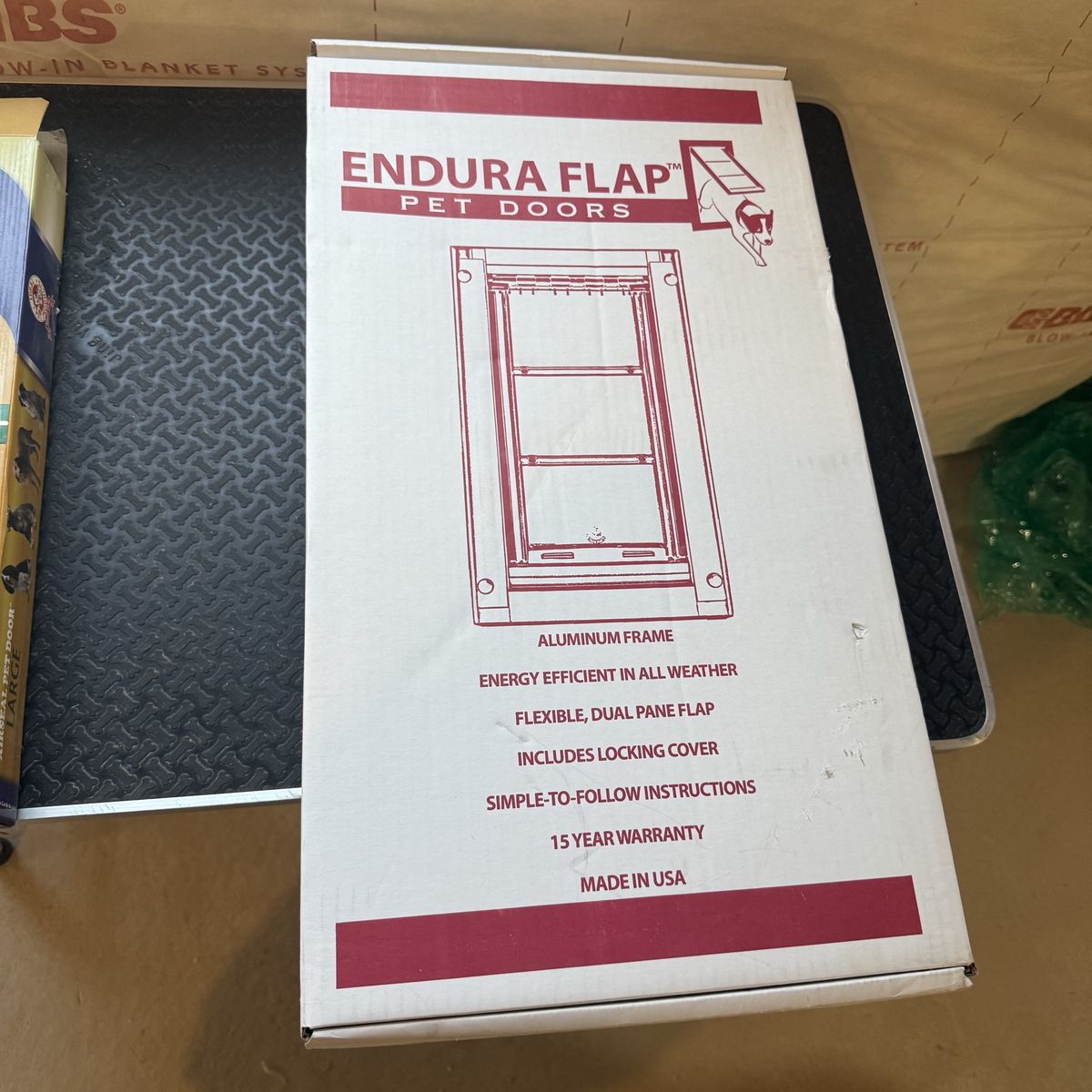 Endura Flap Insulated Pet Door – New/Open Box