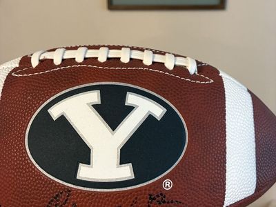 Signed Puka Nacua BYU football