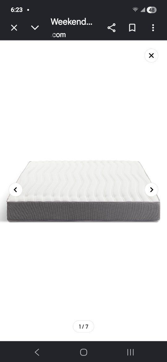 weekender firm hybrid box matress queen.