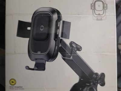 Baseus Smart Vehicle Wireless Car Charger Mount with Suction Cup windshield mount Smart Vehicle Bracket Wireless Charger