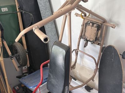 Coleman Minibike CT200U frame and wheels and tires