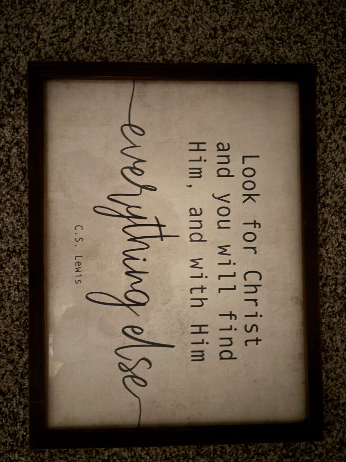 FRAMED QUOTE
