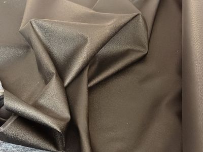 Black Durable & Stretchy Neoprene Fabric - 30 Yard Roll
