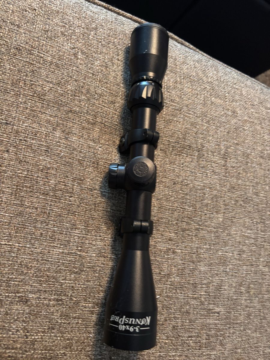 Konuspro 3-9x40 Riglescope In Great Shape With Rin