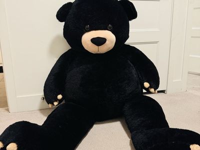 5FT Large Black Bear
