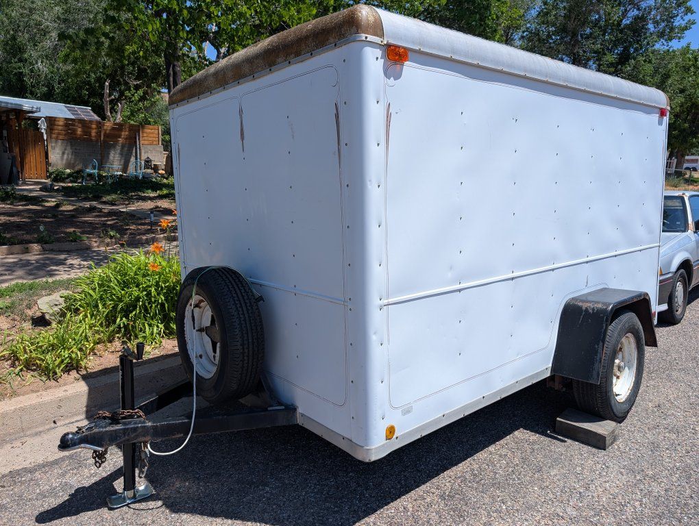 Cargo Trailer - 6 x 10 Enclosed Utility Trailer with new Tires